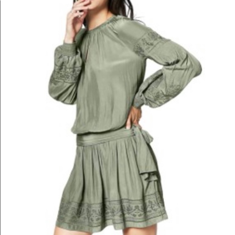 Ramy Brook Blush/Pink Beige Mia Mini Dress